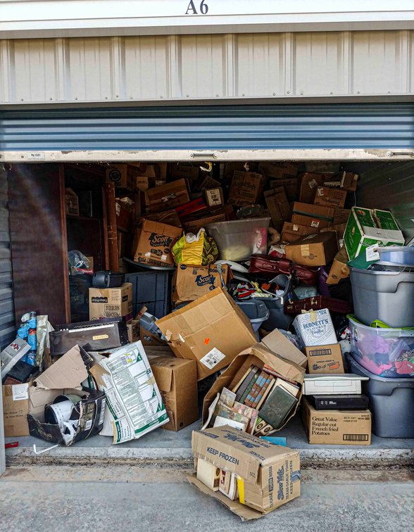 Contents of Unit A06, OneGuard Storage, Toccoa