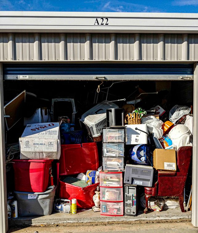 Contents of Unit A022, OneGuard Storage, Toccoa