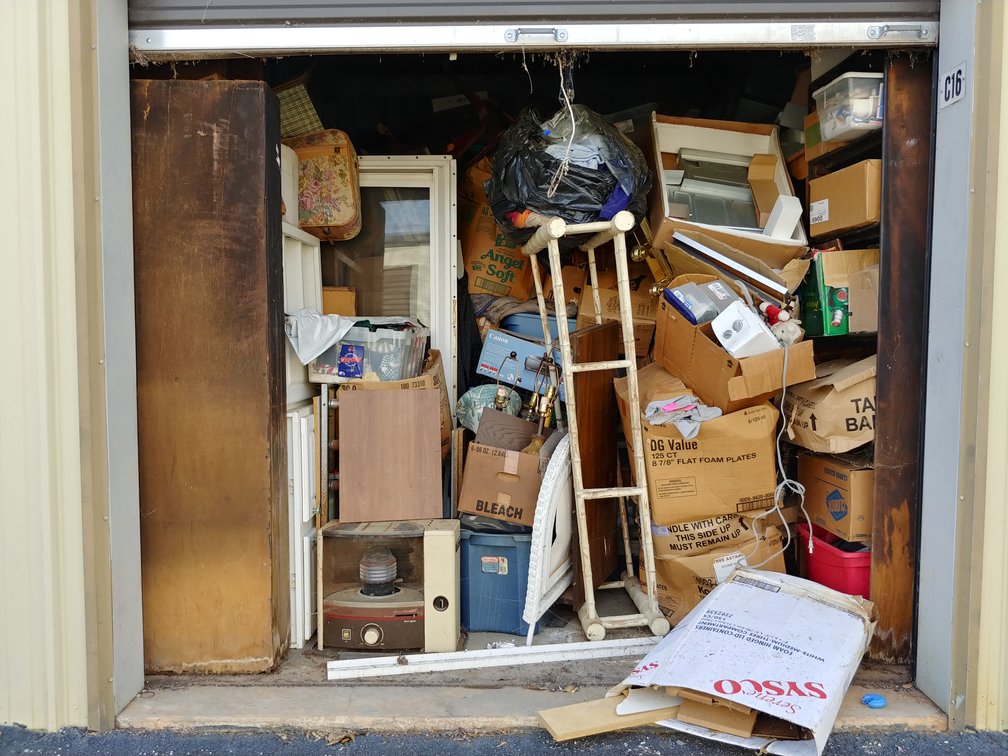 Contents of Unit C16, OneGuard Storage, Toccoa