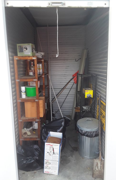 Contents of Unit 61, OneGuard Storage, WOODSTOCK
