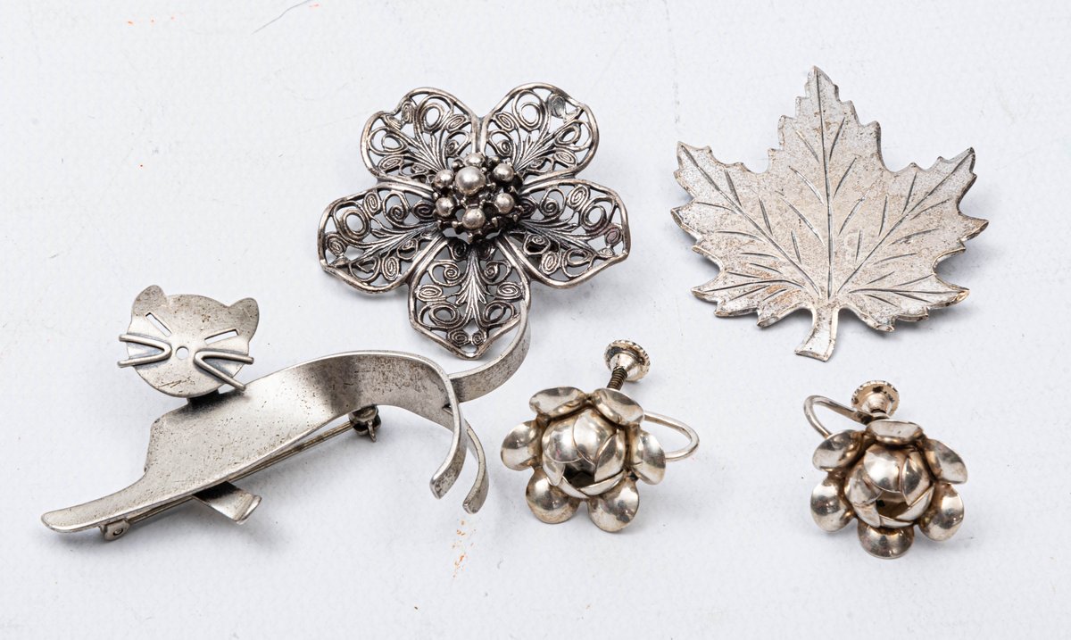 Sterling Art Brooches- Beau & More