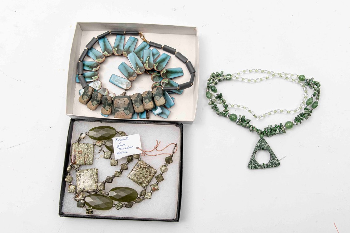 Ceramic and Gemstone Necklaces- Brondsted & More