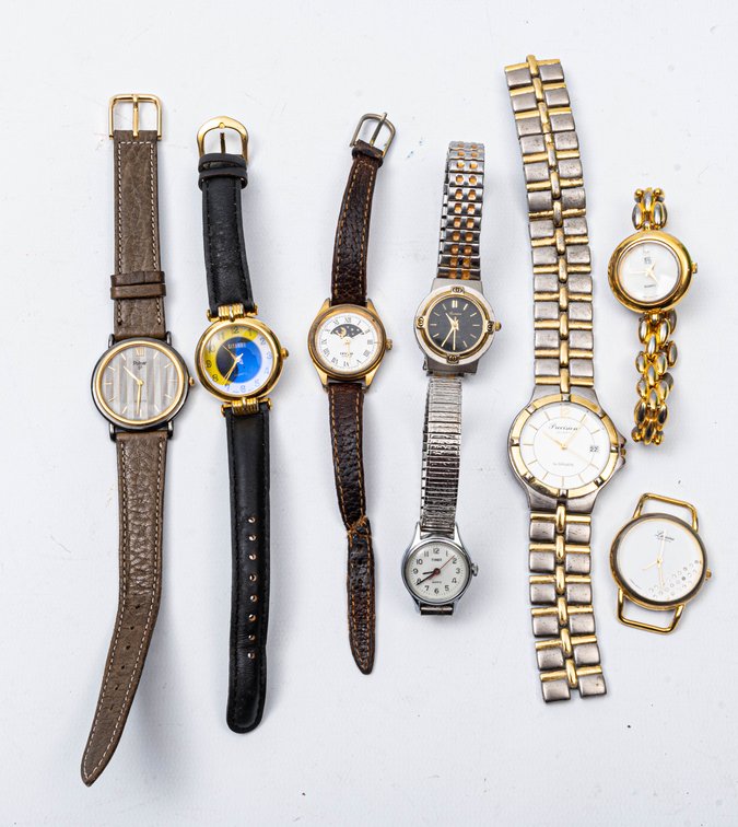 Eight Watches- Timex, Ronica, Genesis & More