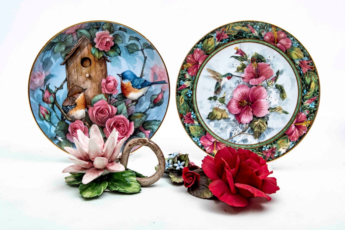 Franklin Mint Royal Doulton Plates & Capodimonte