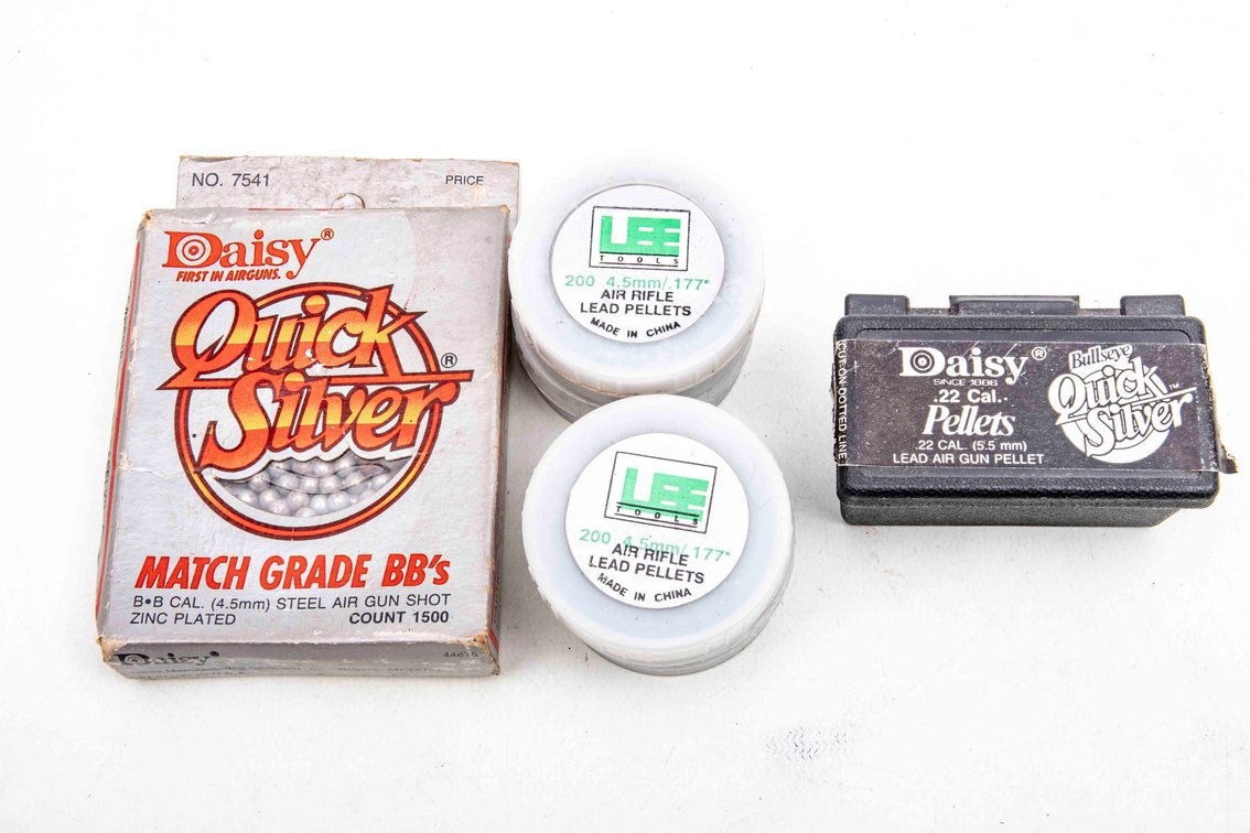 Pellets & BB's- .177 (4.5mm) & .22 (5.5mm)