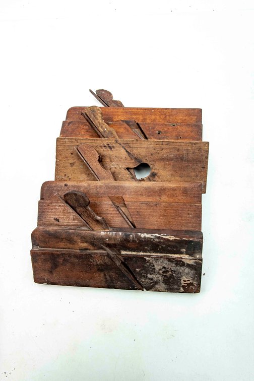 4 More Molding Planes- Wooden Bodied