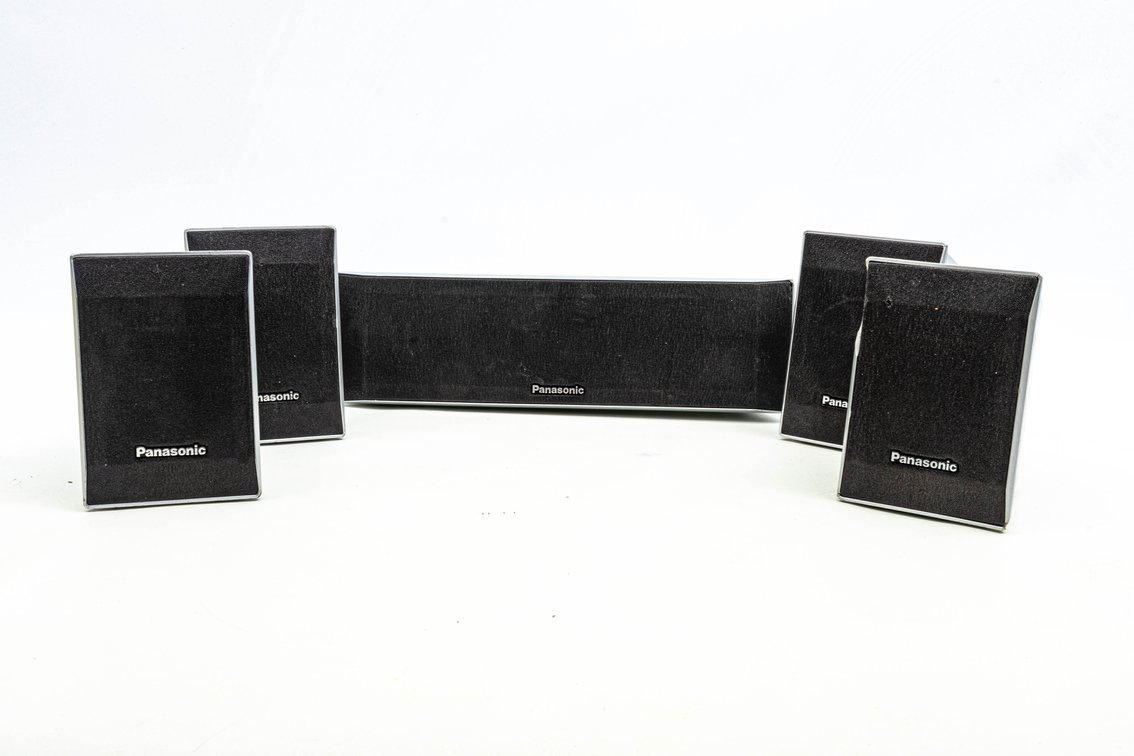 Panasonic Surround Sound Speakers- 5 Piece
