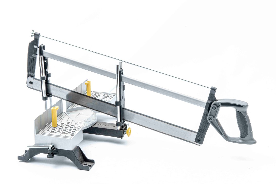 Stanley- Adjustable Metal Miter Box & Saw