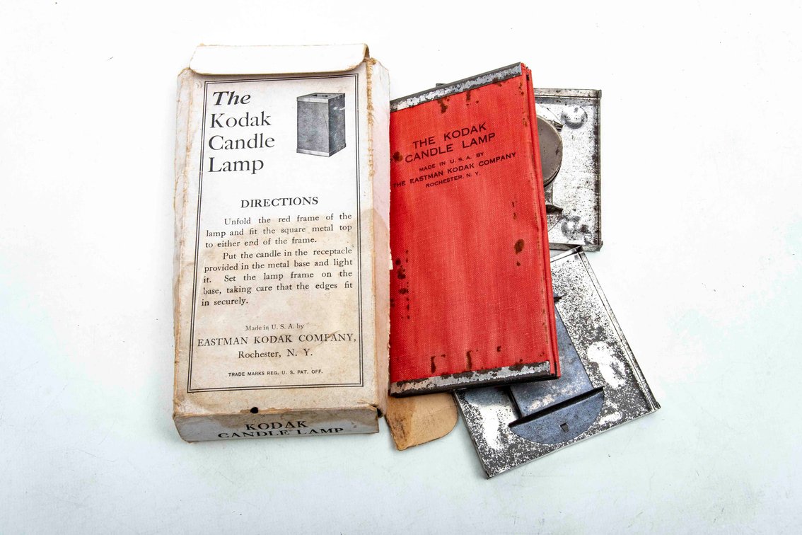 The Kodak Candle Lamp for Darkroom, Circa 1910
