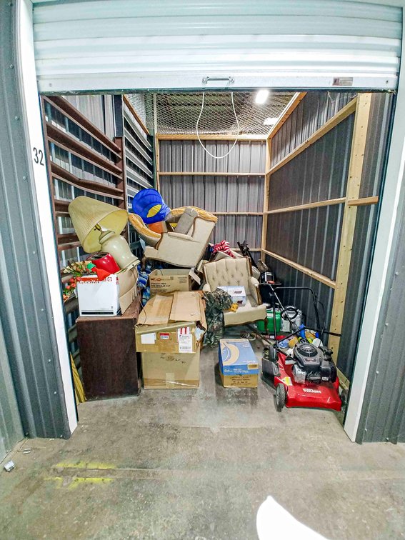 Contents of Unit 32, Old Mill Storage