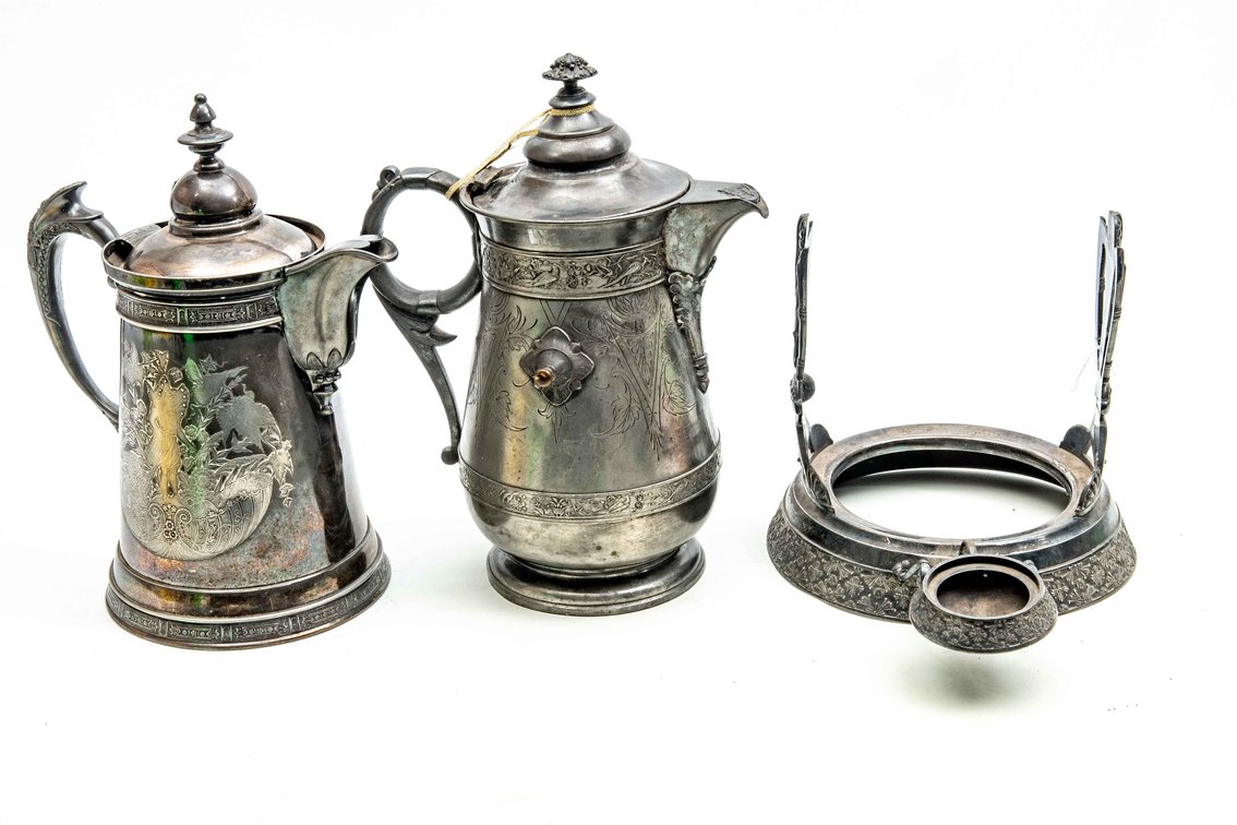 Quadruple Plate XL Middletown & Wilcox Pitchers