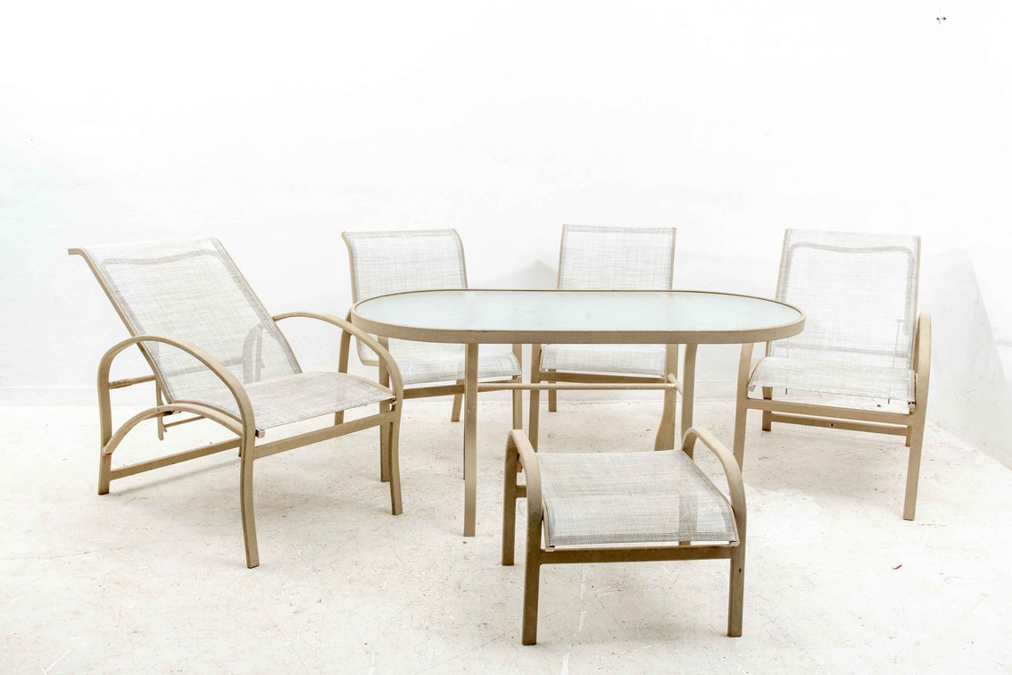 6 Pc Outdoor Table Set