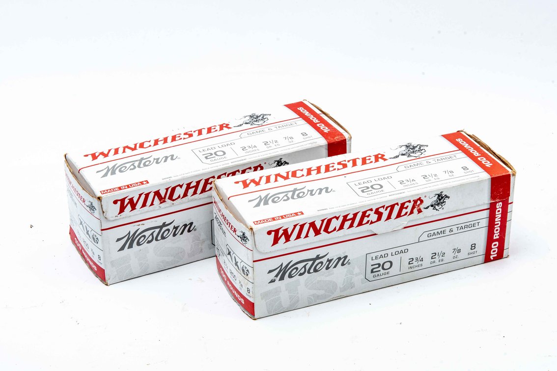 200 Shells-20G Winchester-2 3/4"