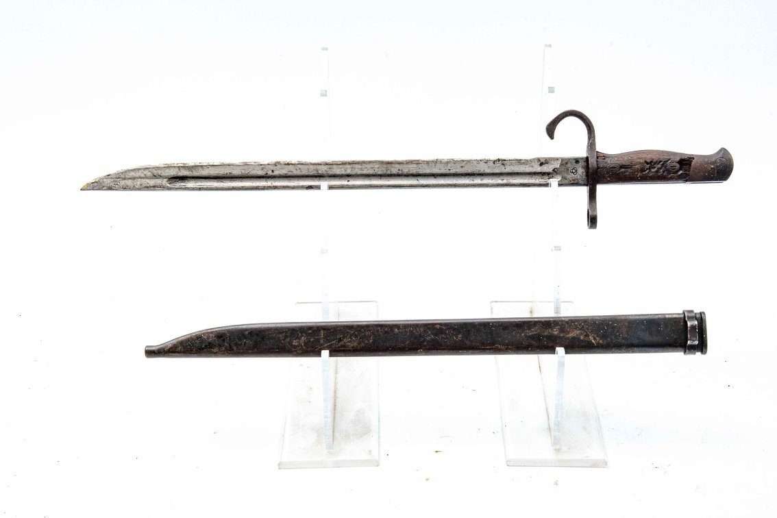 Early Japanese Type 30 Bayonet & Scabbard