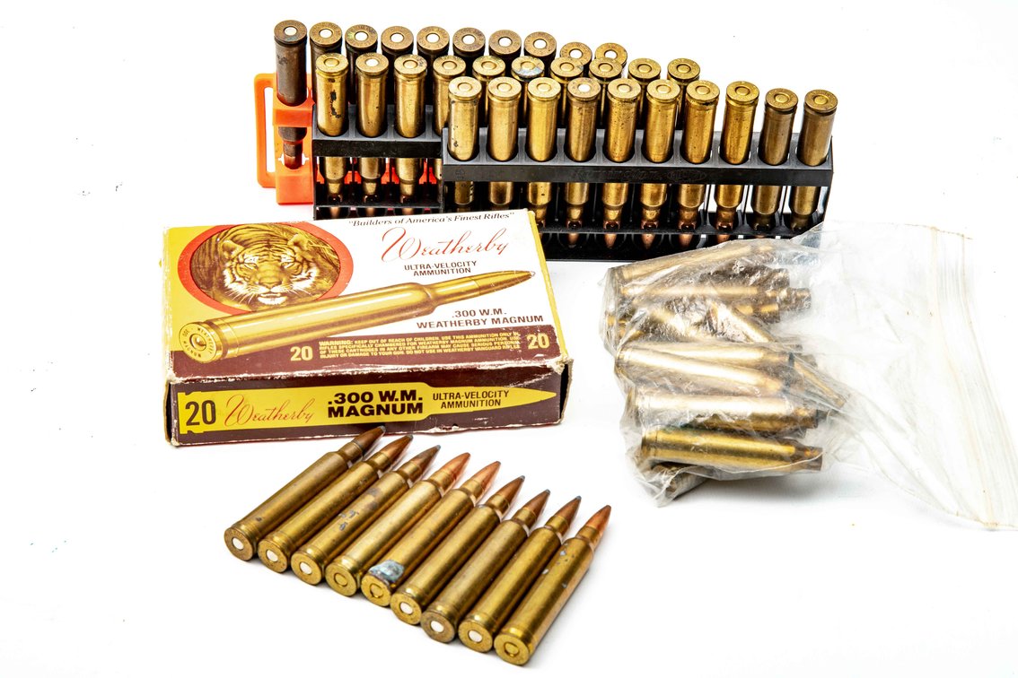 .300 WM Magnum-39 Rounds + Brass