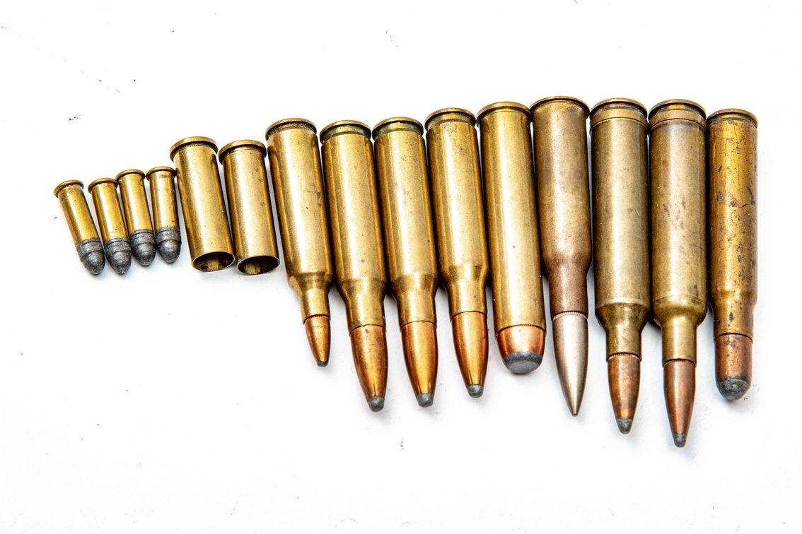 Mixed Rounds-.22, 444 Marlin, 8mm Mauser & More