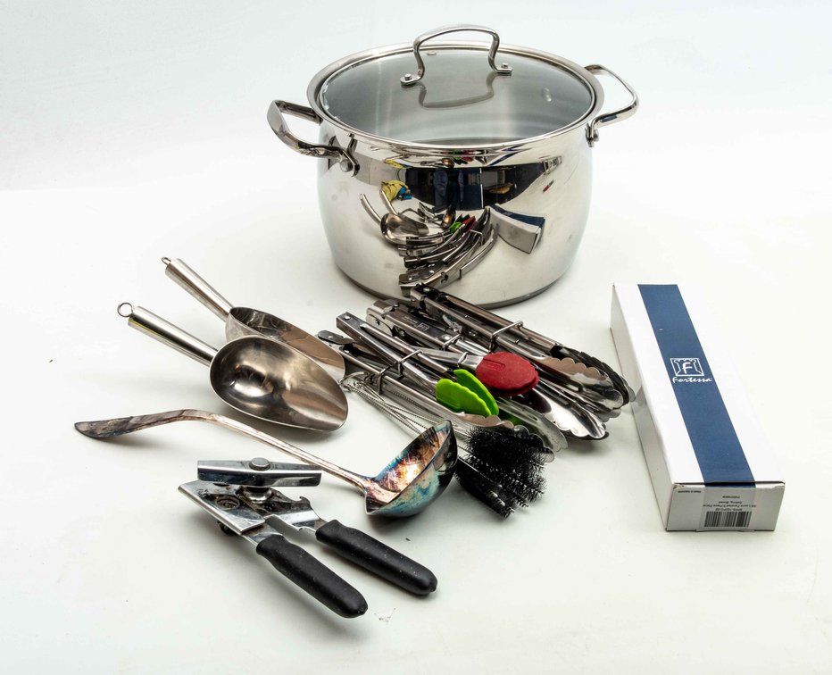 Belgique Classique Stock Pot, Fortessa Flatware...
