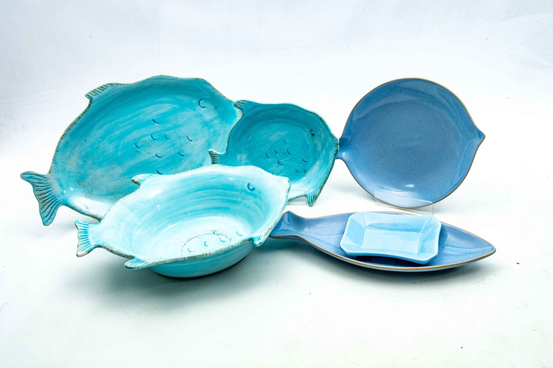 Food Network Fish Shaped & Ambiance Dishes