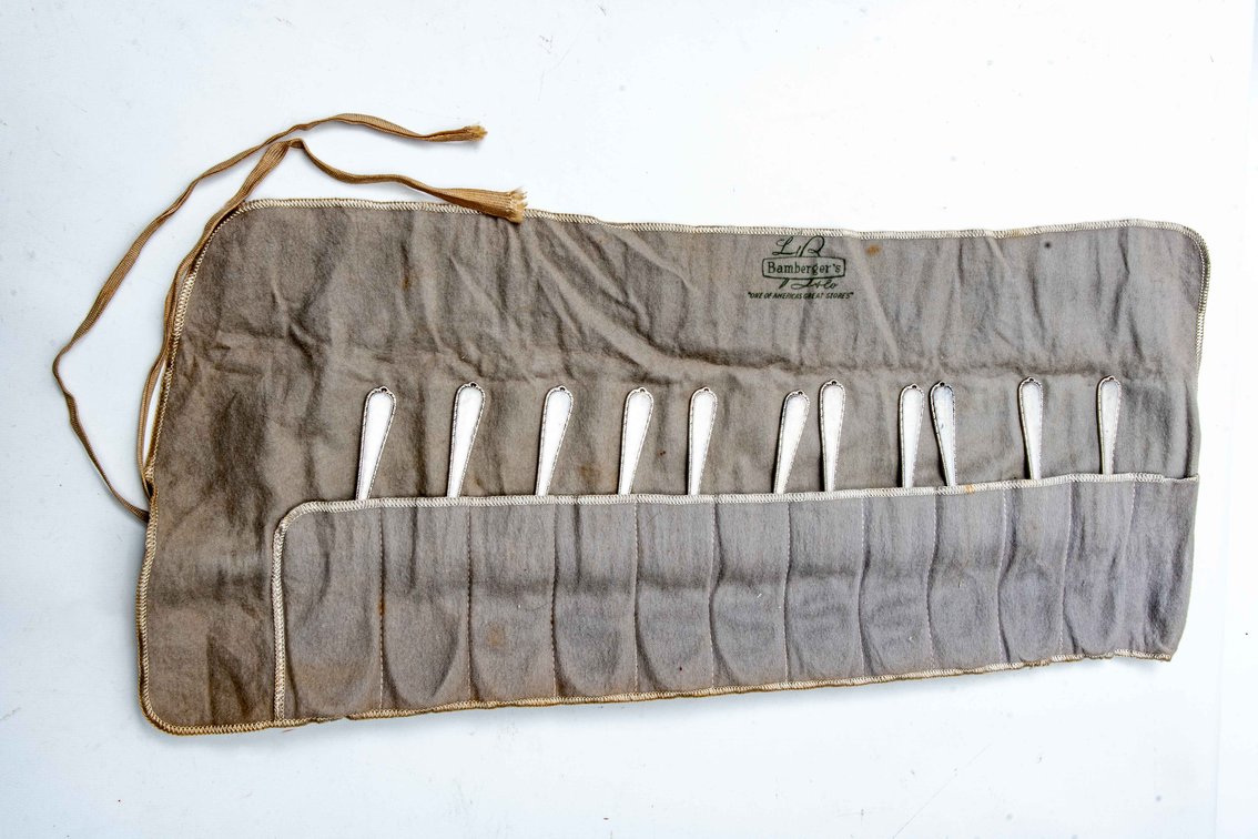 11-Sterling Spoons-Pine Tree Pattern-332G