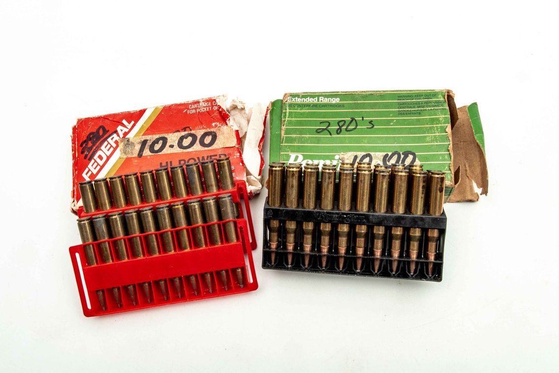 40 Vintage Rounds of 280 Remington