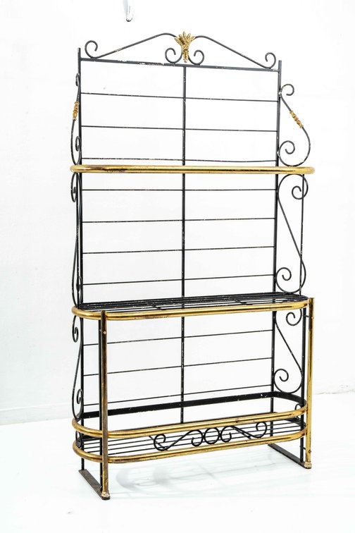Three Tier Bakers Rack w/ Thick Wire Shelves