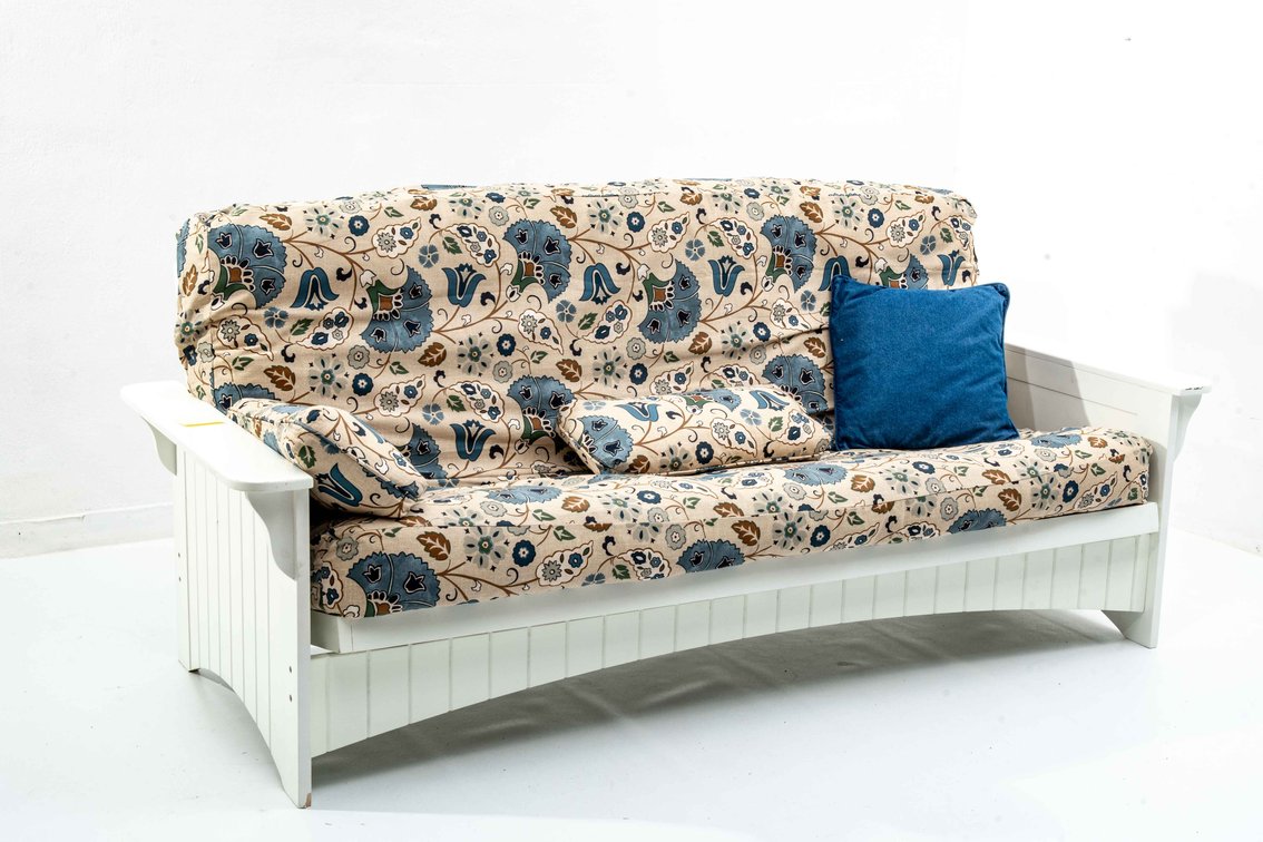 White LL Bean Cottage Futon Full Size