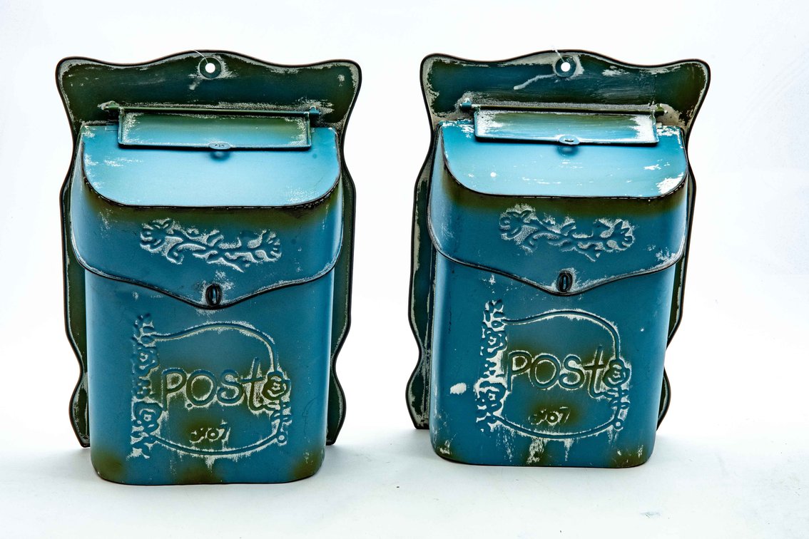 Metal Wall Mount Mailboxes