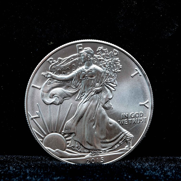 2015 Uncirculataed American Silver Eagle 1 oz Coin