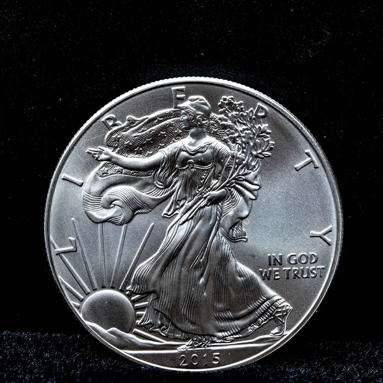 2015 Uncirculataed American Silver Eagle 1 oz Coin