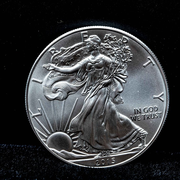 2015 Uncirculataed American Silver Eagle 1 oz Coin