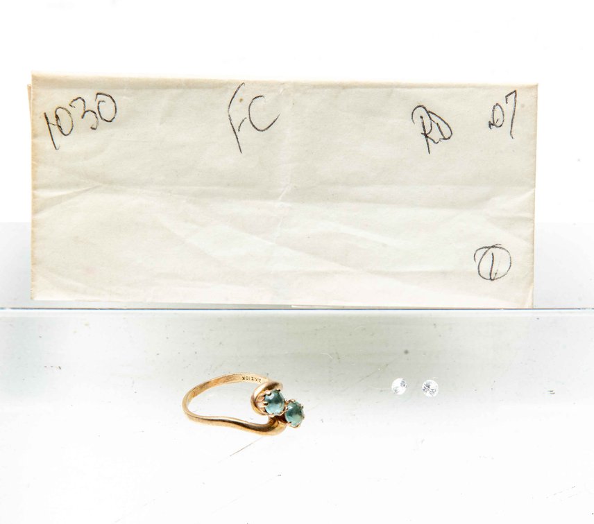 10K Ring & Stones