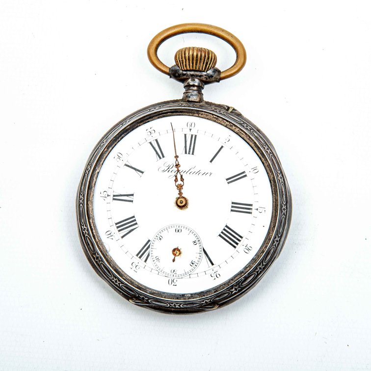Remontoir Ancre Pocket Watch-Ligne Droite