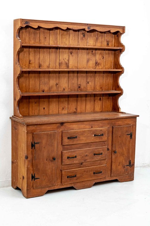 Country Dining Hutch- 2 -Piece