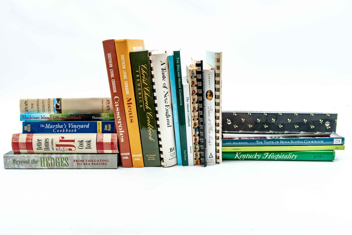 Cookbooks- Local & More - Many Vintage