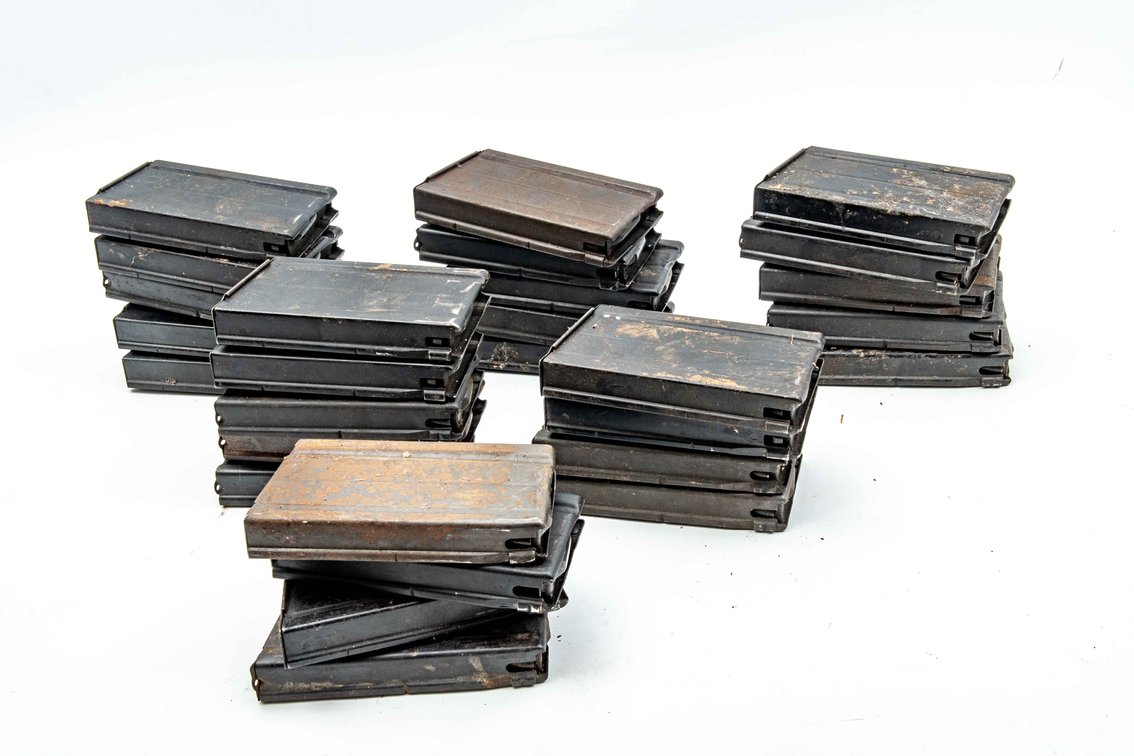 28x Vintage British SLR (L1A1) Magazines 20 Rounds
