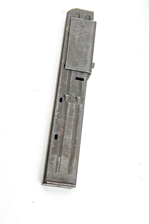 IMI Israel Uzi .45 Cal 16 Round Steel Magazine