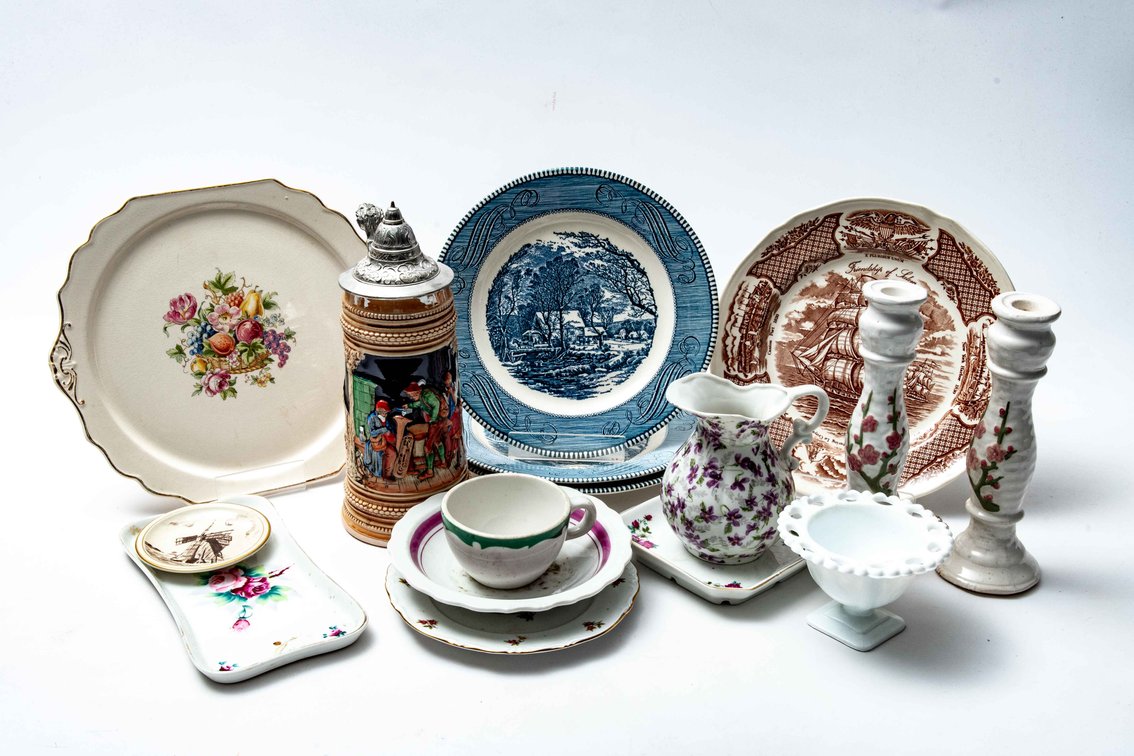 Ceramic Dishes & Decor Variety