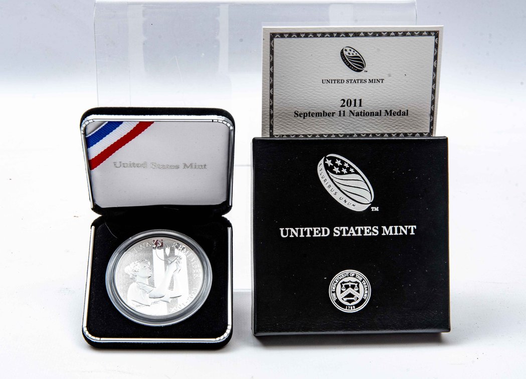 2011 Sept. 11 National Medal- 1 Oz. Silver Coin-WP