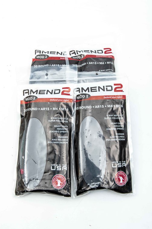 Four- Amend2- 30 Rnd Mags for Ar15, M16, M4