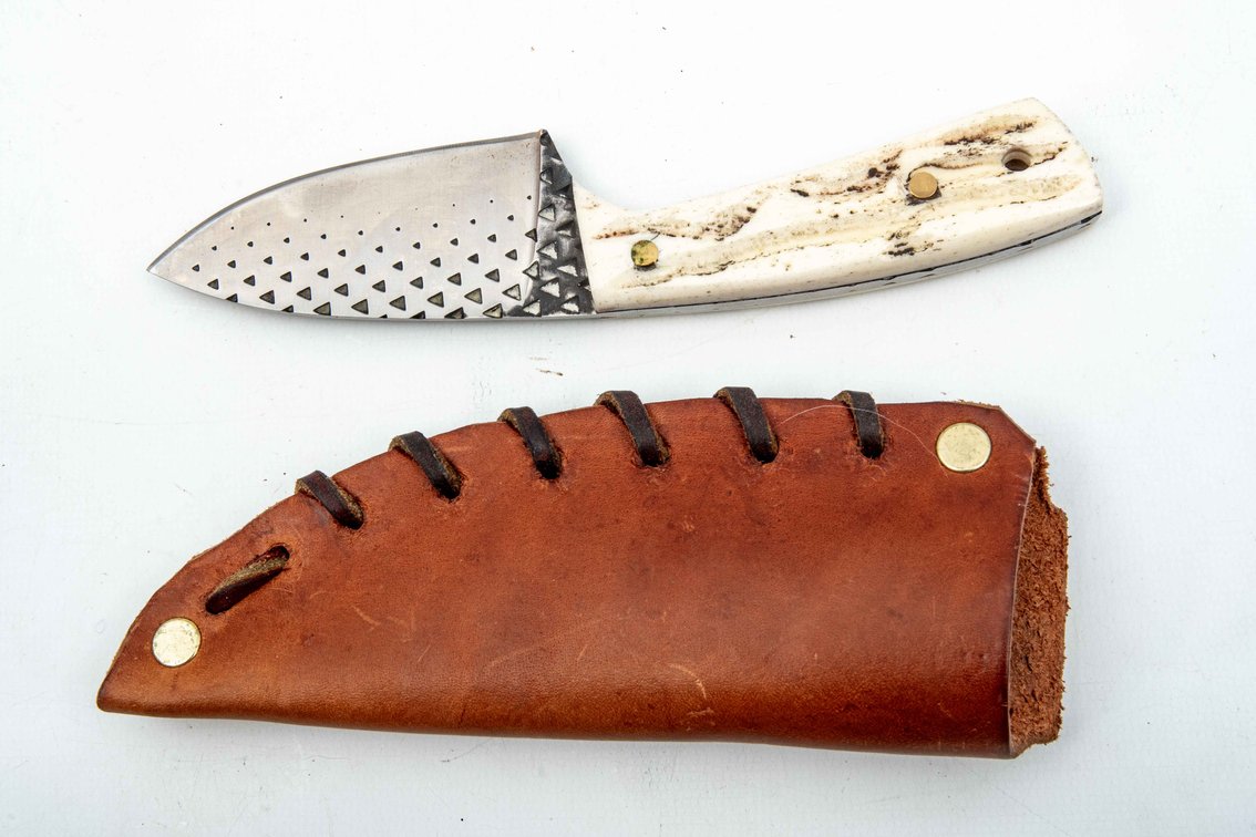Custom Fixed Blade by Rick Lawing & Austin Moore