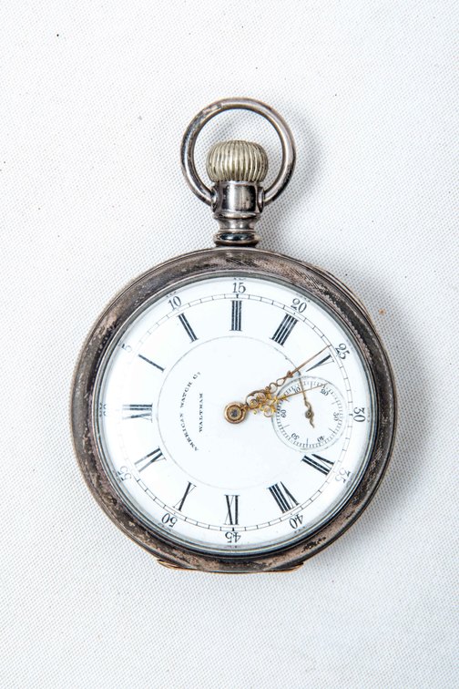 Pocket Watch- American Watch Co- Coin Silver