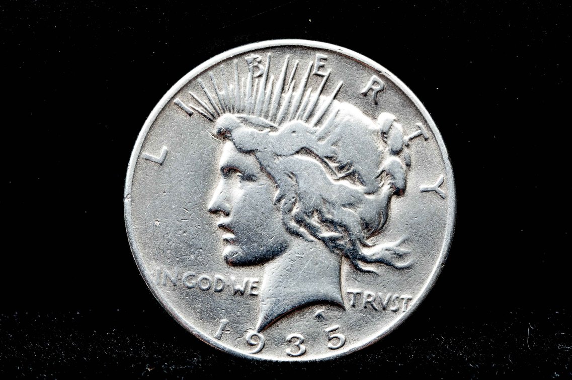 1935 Peace Dollar
