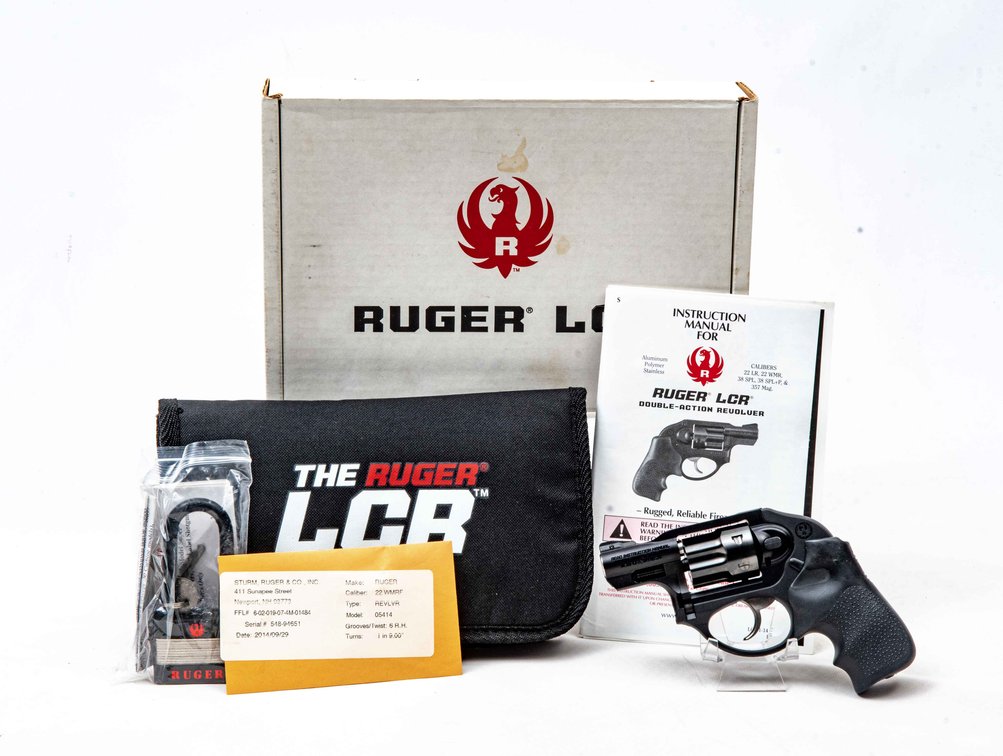 Ruger LCR- .22 Magnum- Hammerless Revolver