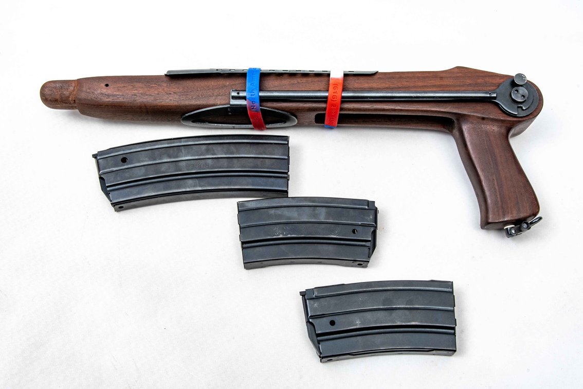 Mini-14 Folding Paratrooper Stock + 3 Clips
