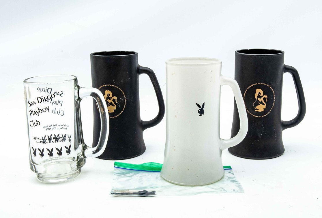 Playboy Club & Playboy Logo Mugs