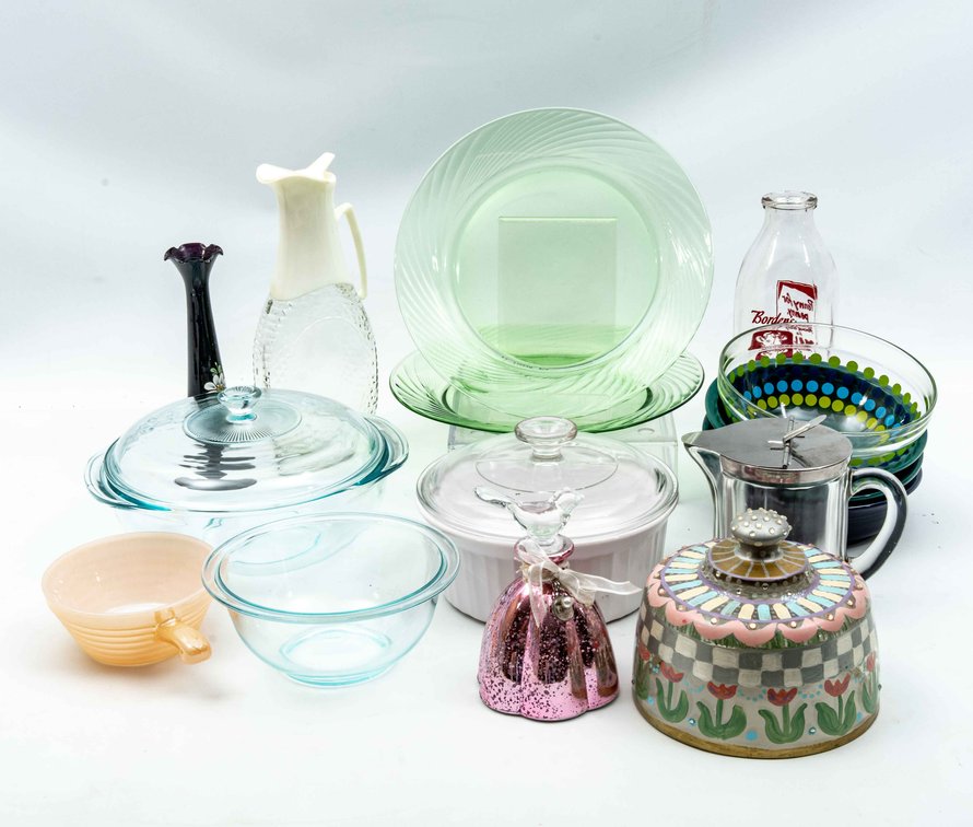 Fiesta Ware, Fire King, Pyrex, Borden's, & More
