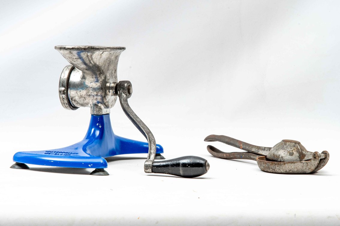 Vintage Meat Grinders & More Kitchenwares