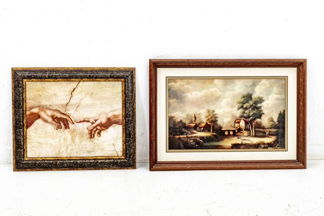 Creation of Adam & Nieszner Art Prints