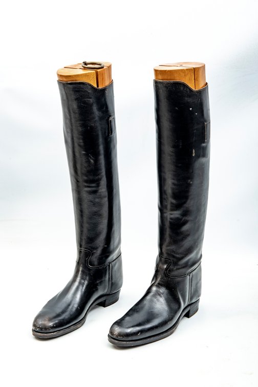 John Lobb- Box Calf Riding Boots With Stretchers
