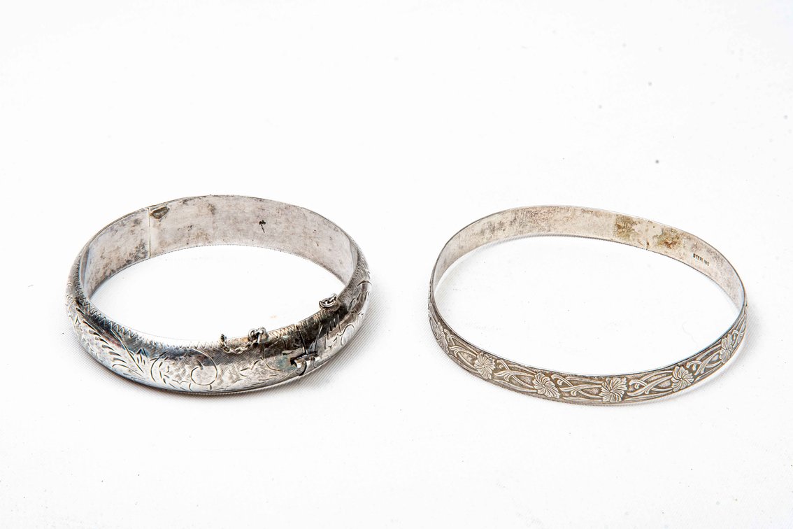 Sterling Bangle Bracelets